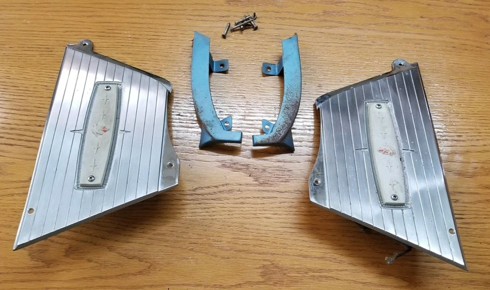 Sail Panel Trim Lights 64 1964 Mercury Montclair Monterey Marauder Parklane - Image 1 of 4