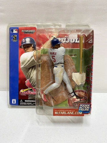 Albert Pujols McFarlane Rookie Series 1 Sport Picks 2002 Action Figure Cardinals Cover