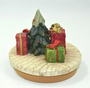 Árbol de Navidad y regalos con adorno de velas de resina - Imagen 1 de 8