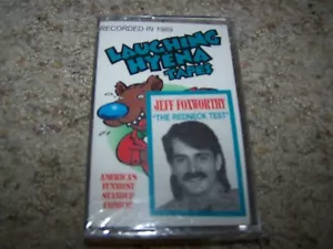 Vintage JEFF FOXWORTHY "The Redneck Test" CASSETTE TAPE 1990 Laughing Hyena NEW - Picture 1 of 2