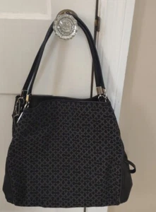 Coach Madison Op Art Phoebe Hobo Shoulder Bag Purse #26281. BJB - Picture 1 of 10