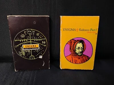 Vintage Enigma Cassette Tape Single Lot 2x Sadness Pt. 1 & Return To Innocence - Imagem 1 de 4