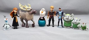 Frozen 2 Adventure Collection 9 Piece Anna Kristoff Sven Trolls Olaf etc - Picture 1 of 8