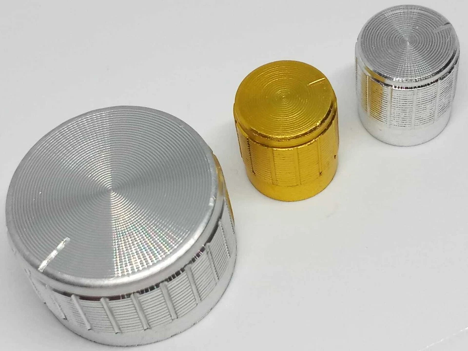 Manopola alluminio hi-fi stereo hifi casa equalizzatore pannelli digitali radio - Immagine 1 di 4