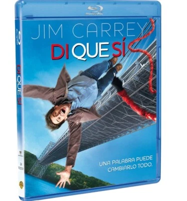 DI QUE SI (Una palabra puede cambiarlo todo) Jim Carrey BLU-RAY Región B 'L-13' - Imagen 1 de 2