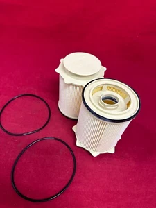 2 Set 2010-2017 Dodge Ram 6.7 Liter Cummins Turbo Diesel Fuel Filter 68157291AA - Bild 1 von 3