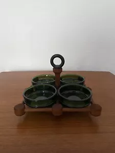 Danish Design Nissen Denmark Teak 60er 70er Jahre Lazy Susan Mid Century - Bild 1 von 6