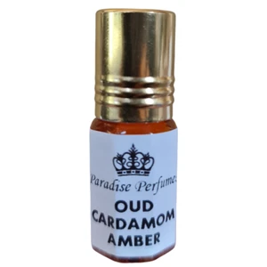 OUD CARDAMOM AMBER Perfume Oil by Paradise Perfumes - Fragrance Oil Scent 3ml  - Picture 1 of 1