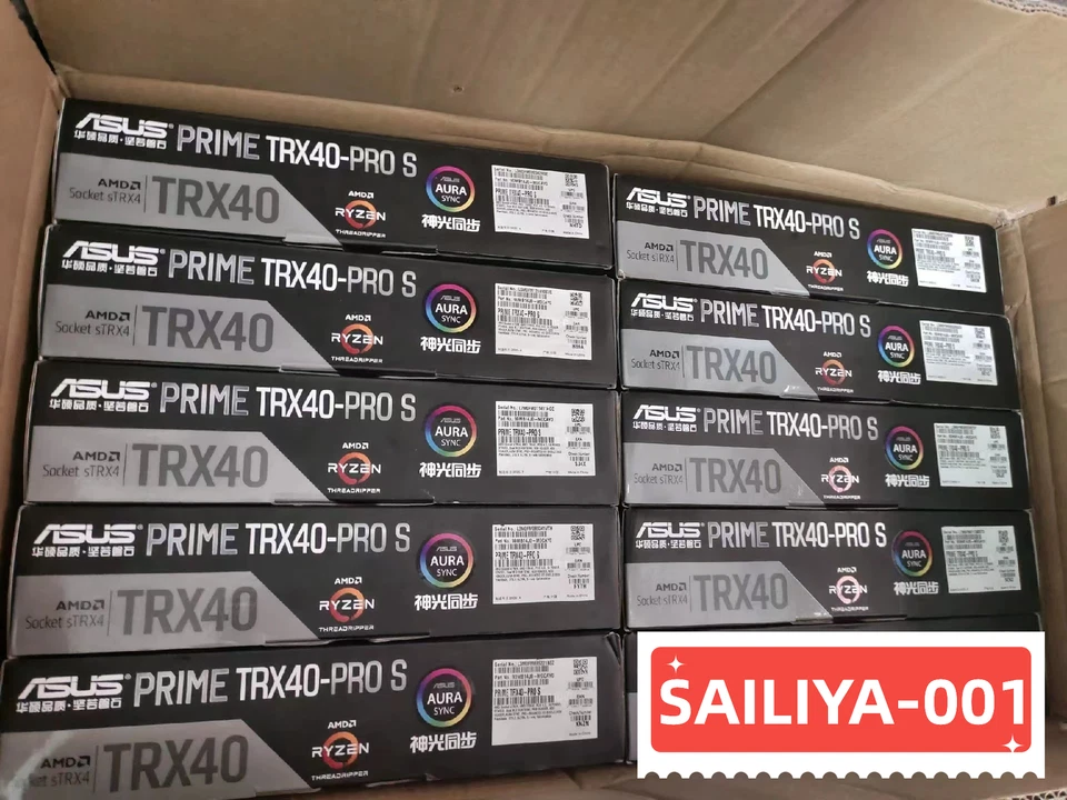 1PCS ASUS PRIME TRX40-PRO S Socket sTRX4 DDR4 3×M.2 8×SATA III ATX Motherboard - Image 1 of 3