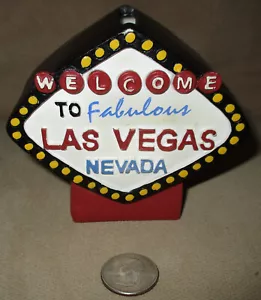 Bienvenido a Fabulous Las Vegas Nevada - Conduce con cuidado vuelve pronto - Banco - Imagen 1 de 6