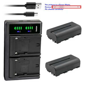 Kastar Battery LTD2 Charger for FEELWORLD FH7 7" FULL HD1920X1200 FIELD MONITOR - Picture 1 of 11