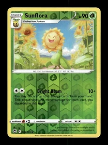 Pokemon Silver Tempest Sunflora 006/195 Reverse Foil - Picture 1 of 3