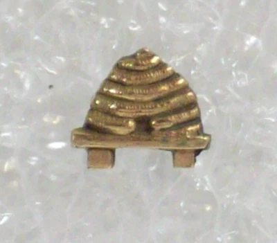 Pin de solapa de colmena masónica de colección insignia masónica corbata pequeña insignia 1/4" Foto 1 de 4