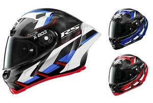 2023 X-Lite X803RS Carbon MOTORMASTER with FREE DARK Visor Motorbike Helmet - Picture 1 of 6