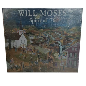 Spirit of '76 Will Moses Puzzle 1000 Pezzi Incastro 24”x30” Scena Patriottica - Foto 1 di 11