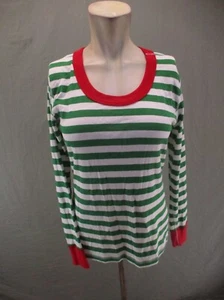 Hanna Andersson Size M Girls Multicolor 100% Organic Cotton Knit Pajama Top 496 - Picture 1 of 10