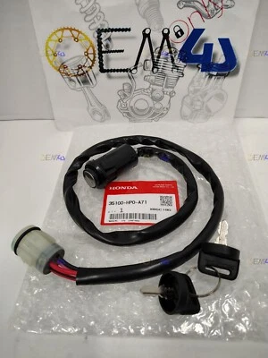 Honda Ignition Key Switch TRX500 Rubicon Foreman TRX420 Rancher 35100-HP0-A71 - Image 1 of 2