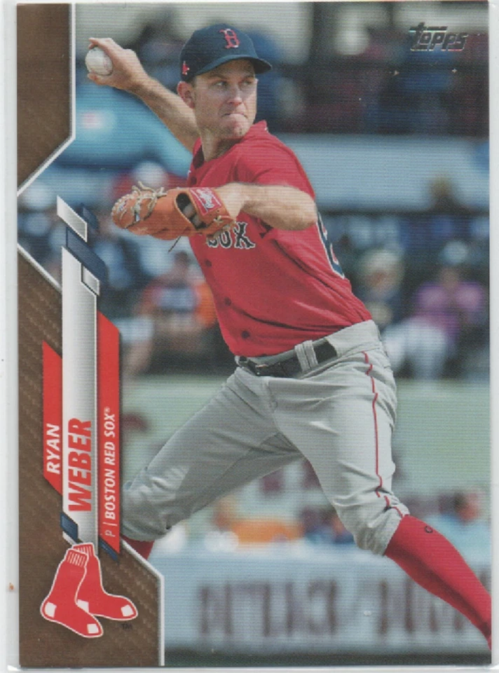 2020 Topps Update Baseball GOLD #U-127 Ryan Weber BOSTON RED SOX 441/2020 24 - Image 1 of 1