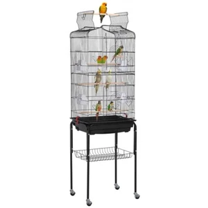 Vogelkäfig Vogelbauer Vogelvoliere Käfig Bauer Vogelhaus Vogel Wellensittich - Bild 1 von 12