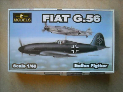 LF Models Fiat G 56 1/48 Luftwaffe Nuovo Resin Kit - Immagine 1 di 4