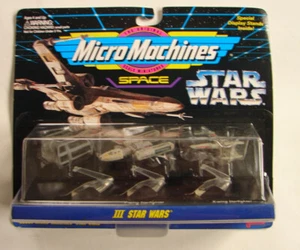 Star Wars Micro Machines 3 piezas III 8 traseros ANH SIN USAR EN PAQUETE 424 - Imagen 1 de 3