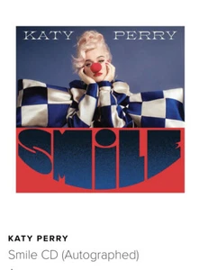 Katy Perry SMILE signed handsigniert Album Booklet Karte USA exklusiv - Sofortversand! - Bild 1 von 1