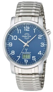 MASTER TIME Herren-Funkuhr mit Zugband MTGA-10489-32M - Picture 1 of 1