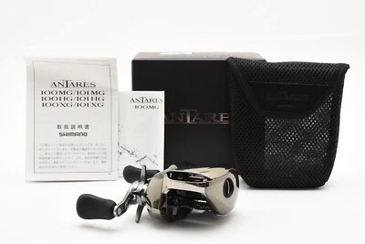 Shimano 25 Antares 100HG Destro Esca Colata Mulinello Vicino Mint Da Japan #2529 - Immagine 1 di 4