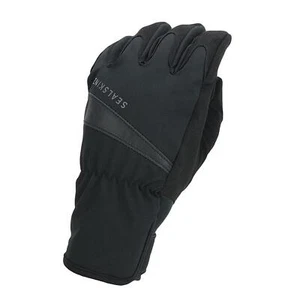Wasserdichte Fahrradhandschuhe Kalt/Allwetter Schwarz Atmungsaktiv Unisex Sealskinz - Bild 1 von 1
