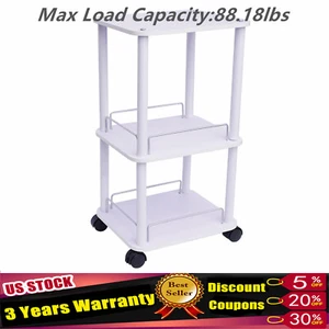 Rolling Trolley Cart Beauty Machine Salon SPA Storage Equipment Organizer Stand - Picture 1 of 12