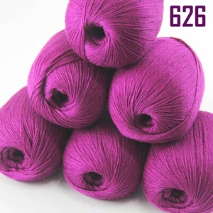 New Sale Soft 6 Skeins x50g Pure Cashmere Blankets Hand DIY Knit Wool Yarn 26 - Picture 1 of 12