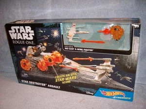 Star Destroyer Assault Star Wars Rogue One Hot Wheels Starships X-Wing 2016 New - Picture 1 of 2