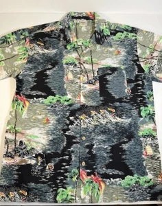 Vintage Maui Trading Co Mens Hawaiian Button Down Shirt Sz XL 48”C Beach EUC! - Picture 1 of 10
