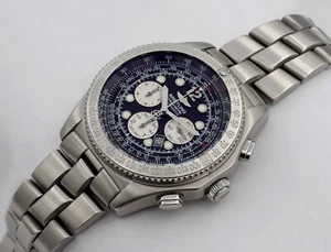 BREITLING B-2 B TWO CHRONOGRAPH CHRONOMETER EDELSTAHL REF. : A42362 PAPIERE/BOX - Bild 1 von 6