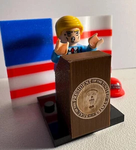 ⭐️ Donald TRUMP_ type custom LEGO - Foto 1 di 3