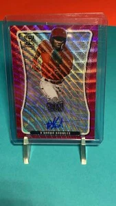 2020 Leaf Metal Draft - D'SHAWN KNOWLES - Angels - Pink SSP Auto 10/10 - Picture 1 of 2