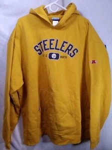 Camiseta deportiva con capucha Reebok Steelers AFC North 2XL usada se ve muy bien ver foto envío gratuito - Imagen 1 de 11