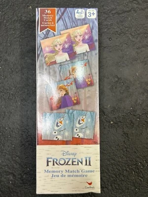 Frozen 2 Memory Match Card Game 36 Cards age 3+ New - Image 1 of 4