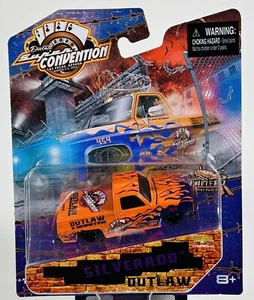 2023 LAS VEGAS SUPER CONVENTION, MAISTO, SILVERADO OUTLAW NARANJA NUEVO - Imagen 1 de 3