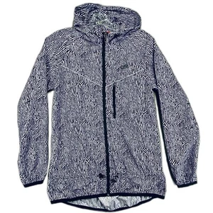 Nike Damen Jacke Windrunner Gr. S Blacklight Flash Kordelzug Lila Zebra - Bild 1 von 10