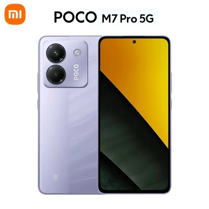 Xiaomi POCO M7 PRO 5G - 8GB RAM - 256GB Unlocked - Purple - Dual SIM UK Version  - Image 1 of 1