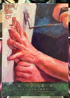 2016 Upper Deck Alien Anthology Sketch Charles Hall 1/1 [y0893] - Image 1 of 2