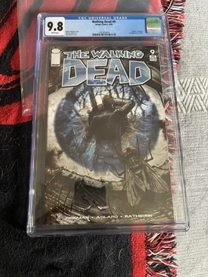 Walking Dead #9 CGC 9.8 First Print 1st App Otis Death Of Donna Kirkman Adlard - Image 1 of 2