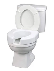 SP 3 Inch Extender Booster Elevated Raised Toilet Seat Risers for Seniors Adu... - Picture 1 of 6