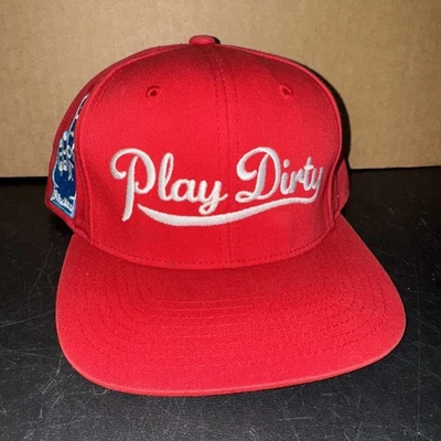 Undefeated UNDFTD 复古“Play Dirty”入门平沿帽预制 — 第 1/4 张图片