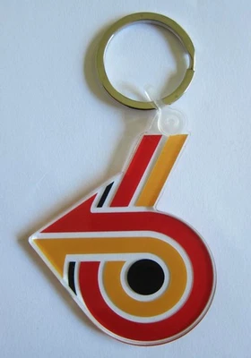 3 inch 1987 Buick Grand National Turbo 6 T-Type plastic keychain - Image 1 of 2