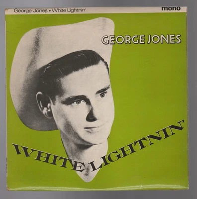 GEORGE JONES White Lightnin' 10'' Ace Country Rockabilly UK Import EX Unplayed - Imagem 1 de 3
