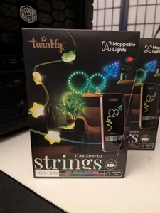 Twinkly Star-shaped LED String Lights, Smart USB-C RGB Light Strings - Picture 1 of 4