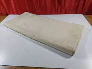 Large French Vintage Fabric Linen Sheet Upholstery Curtains (C) 310cm X 240cm - Picture 1 of 3