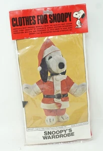 1958 #0821 Clothes for Snoopy's Wardrobe Santa Outfit in Original Package New - Picture 1 of 4